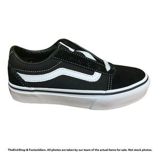 VANS Ward Suede/Canvas Little Kids Sneakers